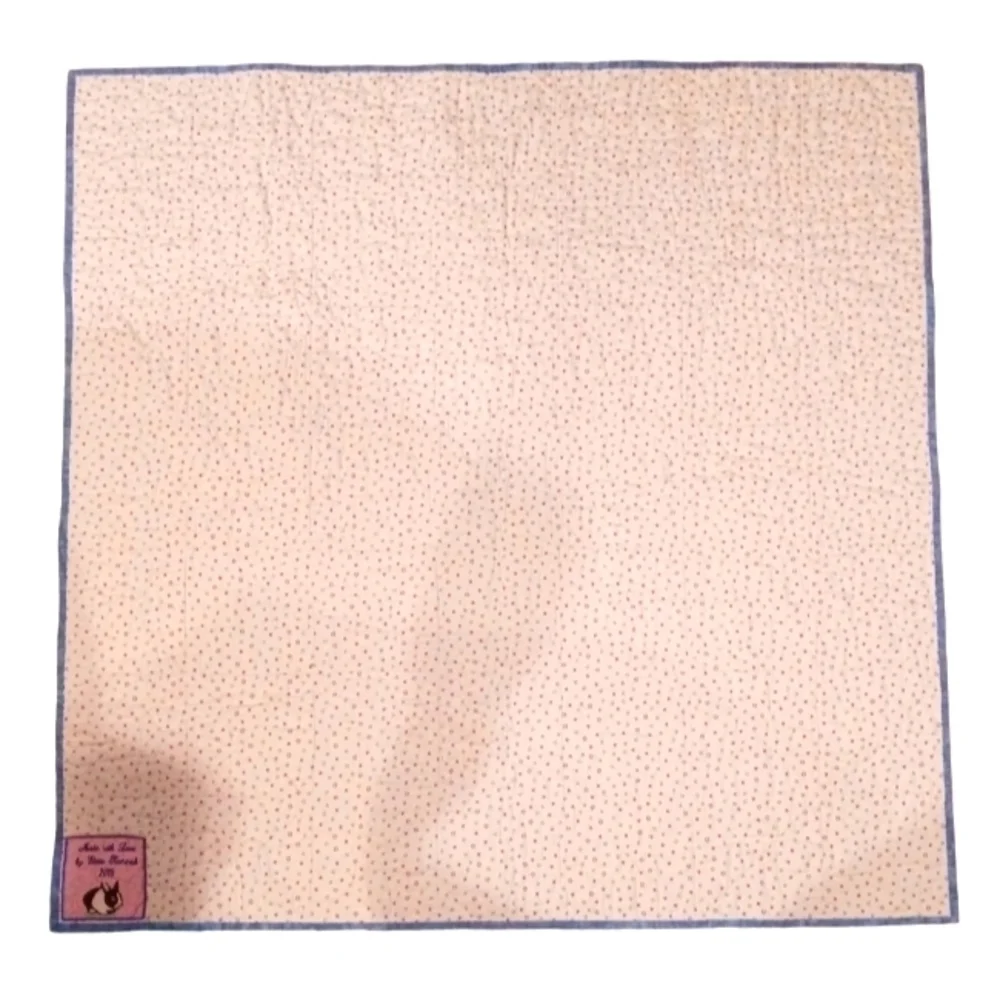 Hand Crafted Bunny Baby Blanket
